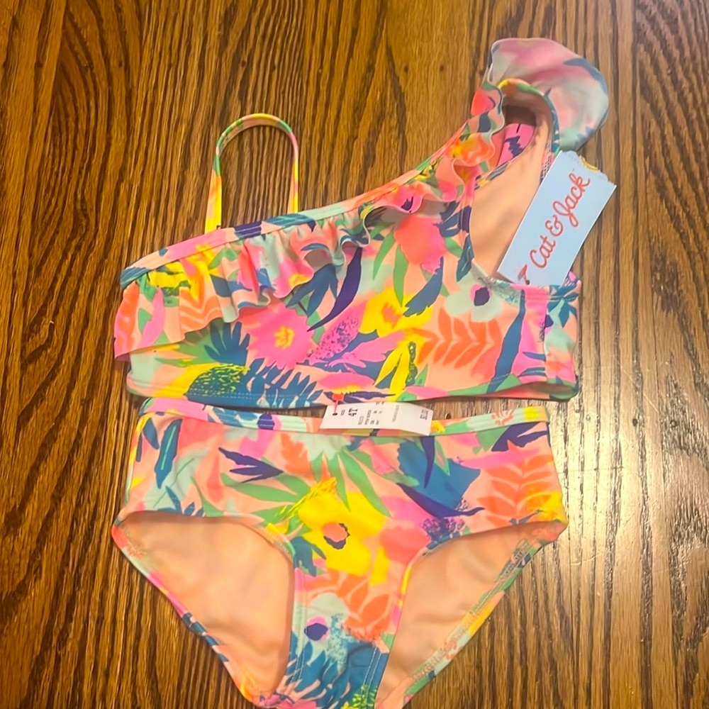 NEW Cat & Jack 4T Bikini Bathing Suit